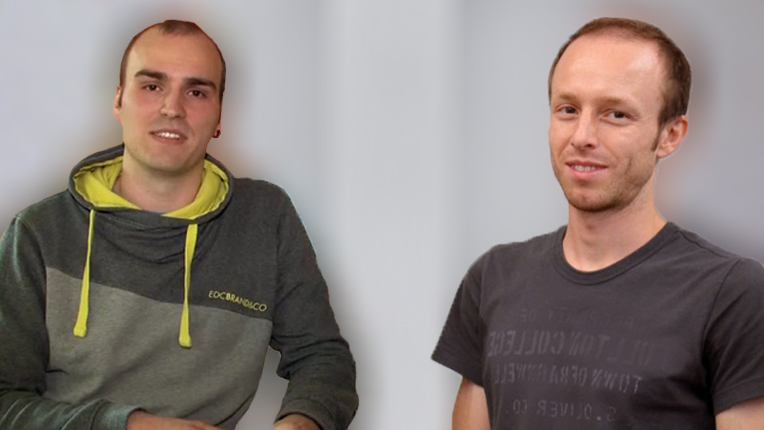 2016 ACM/IEEE George Michael Memorial HPC Fellowship recipients Axel Huebl and Johann Rudi