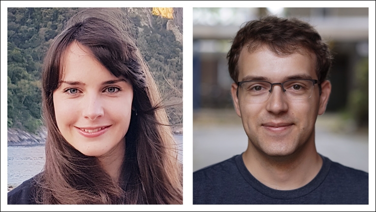 2018 ACM-IEEE CS George Michael Memorial HPC Fellowship recipients Linda Gesenhues and Markus Höhnerbach