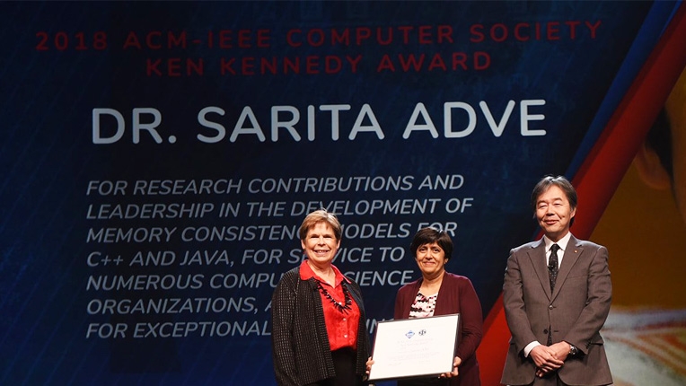 2018 Ken Kennedy Award recipient Sarita Adve