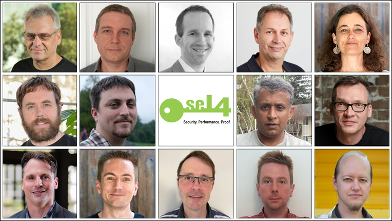 2022 ACM Software System Award recipients Gernot Heiser, Gerwin Klein, Harvey Tuch, Kevin Elphinstone, June Andronick, David Cock, Philip Derrin, Dhammika Elkaduwe, Kai Engelhardt; Toby Murray, Rafal Kolanski, Michael Norrish, Thomas Sewell and Simon Winwood