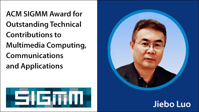 ACM SIGMM Award recipient Jiebo Luo